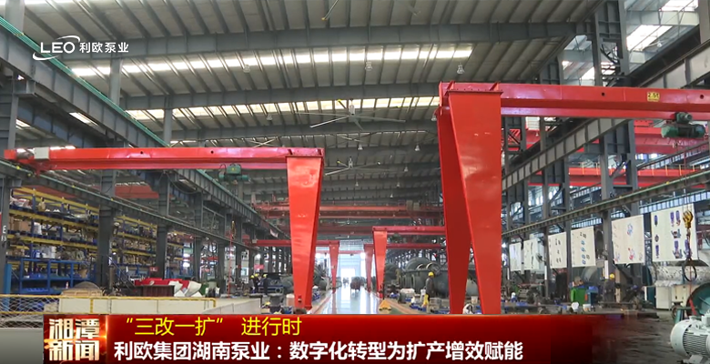 湖南日報(bào)新媒體報(bào)道：利歐泵業(yè)湖南基地，新質(zhì)生產(chǎn)力再添新動力